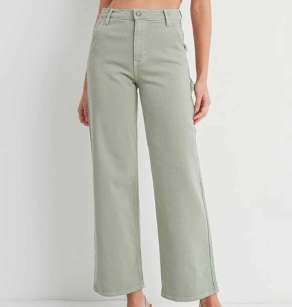 Light Olive Utility Pant