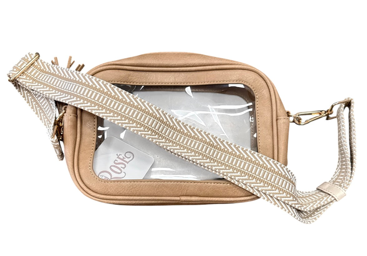 Clear game day bag