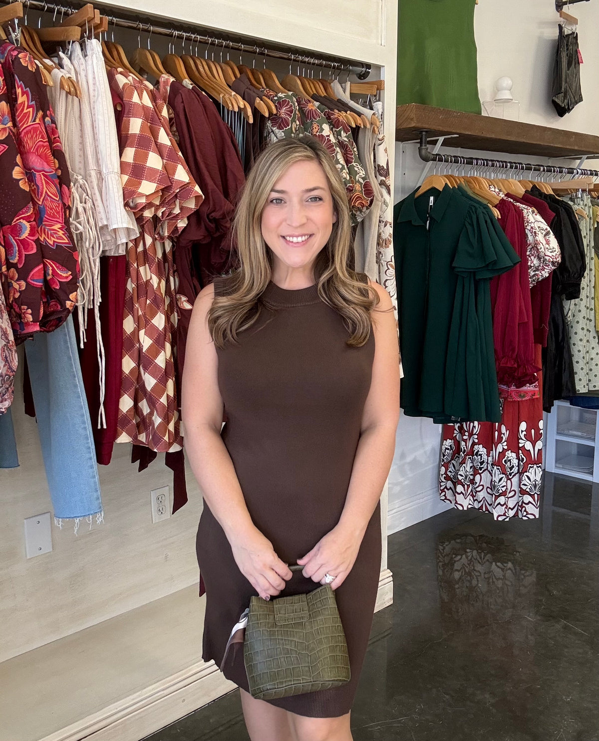 Kay Chocolate Dress