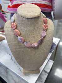 Spring gem necklace