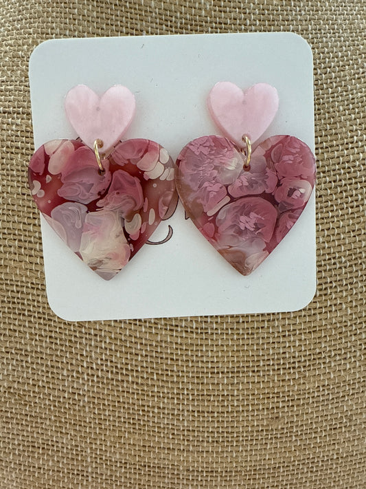 Heart earring