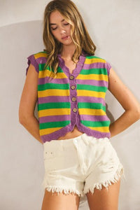 Mardi Gras Vest