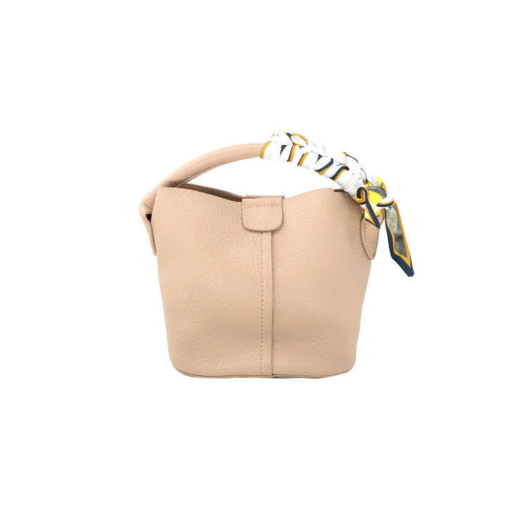 Tan Bucket Bag