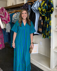Striped Maxi Dress