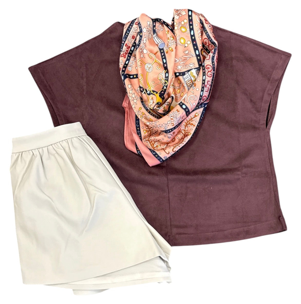 Mandy Suede Top