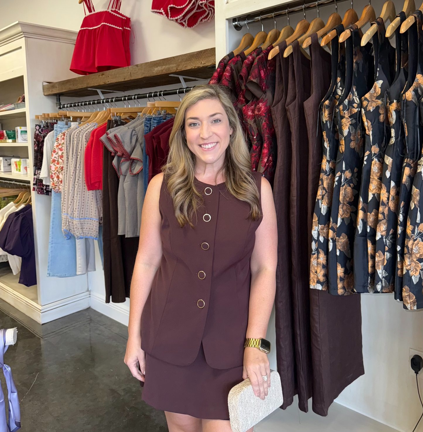 Sally Chocolate Romper