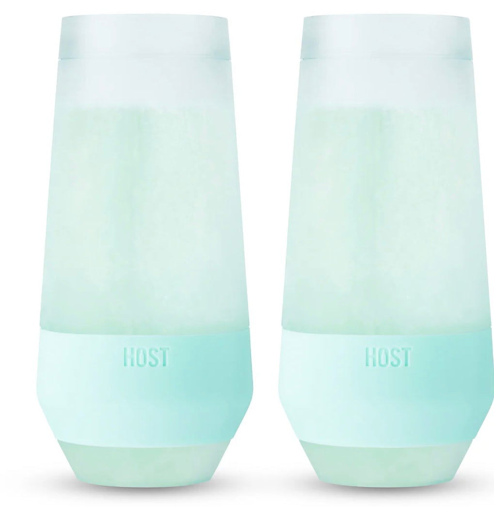 Seafoam Freeze Champagne Glass