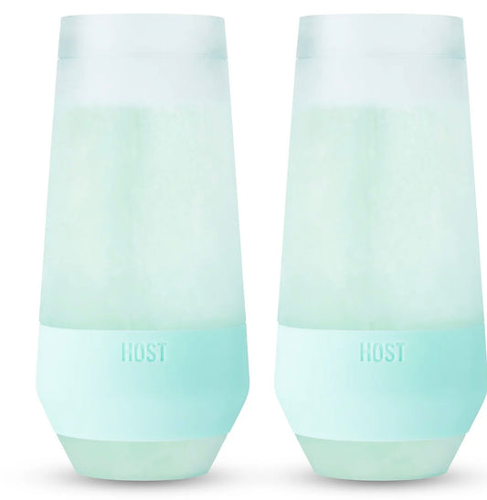 Seafoam Freeze Champagne Glass