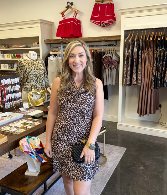 Leopard Mini Dress