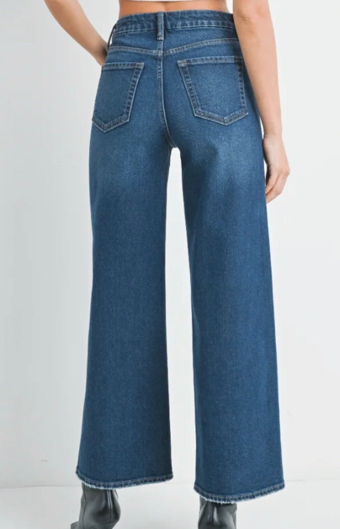 High Rise Dark Denim