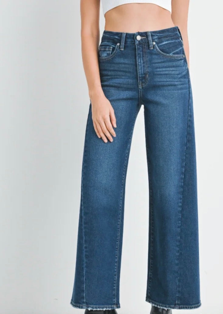 High Rise Dark Denim