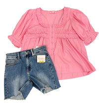 Light Pink Poplin Top