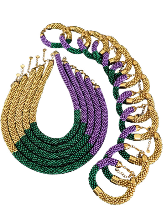 Mardi Gras Necklace