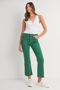 Green Tonal Denim