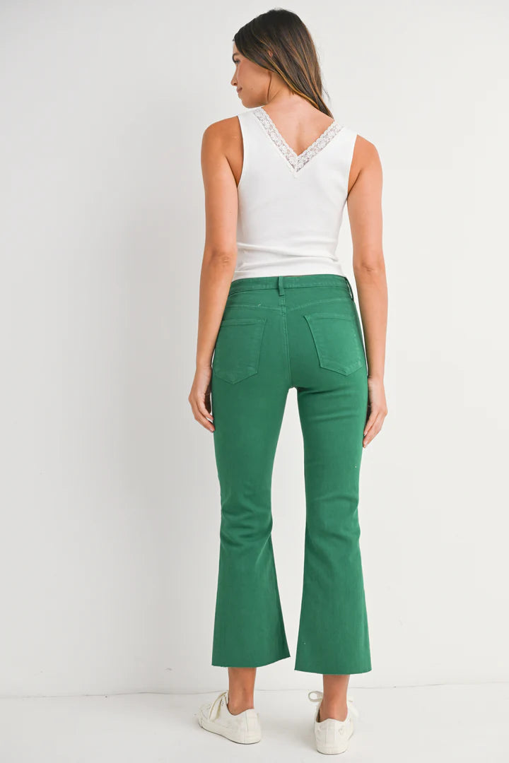 Green Tonal Denim