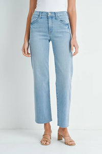 Light Slim Palazzo Denim