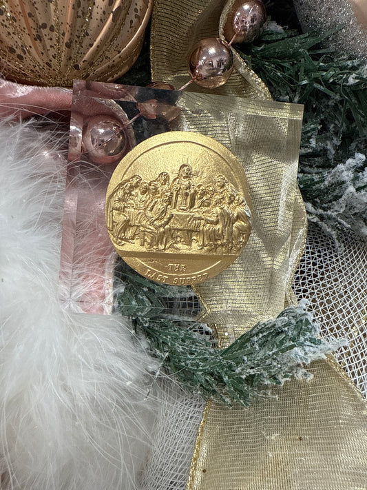 Last supper acrylic block