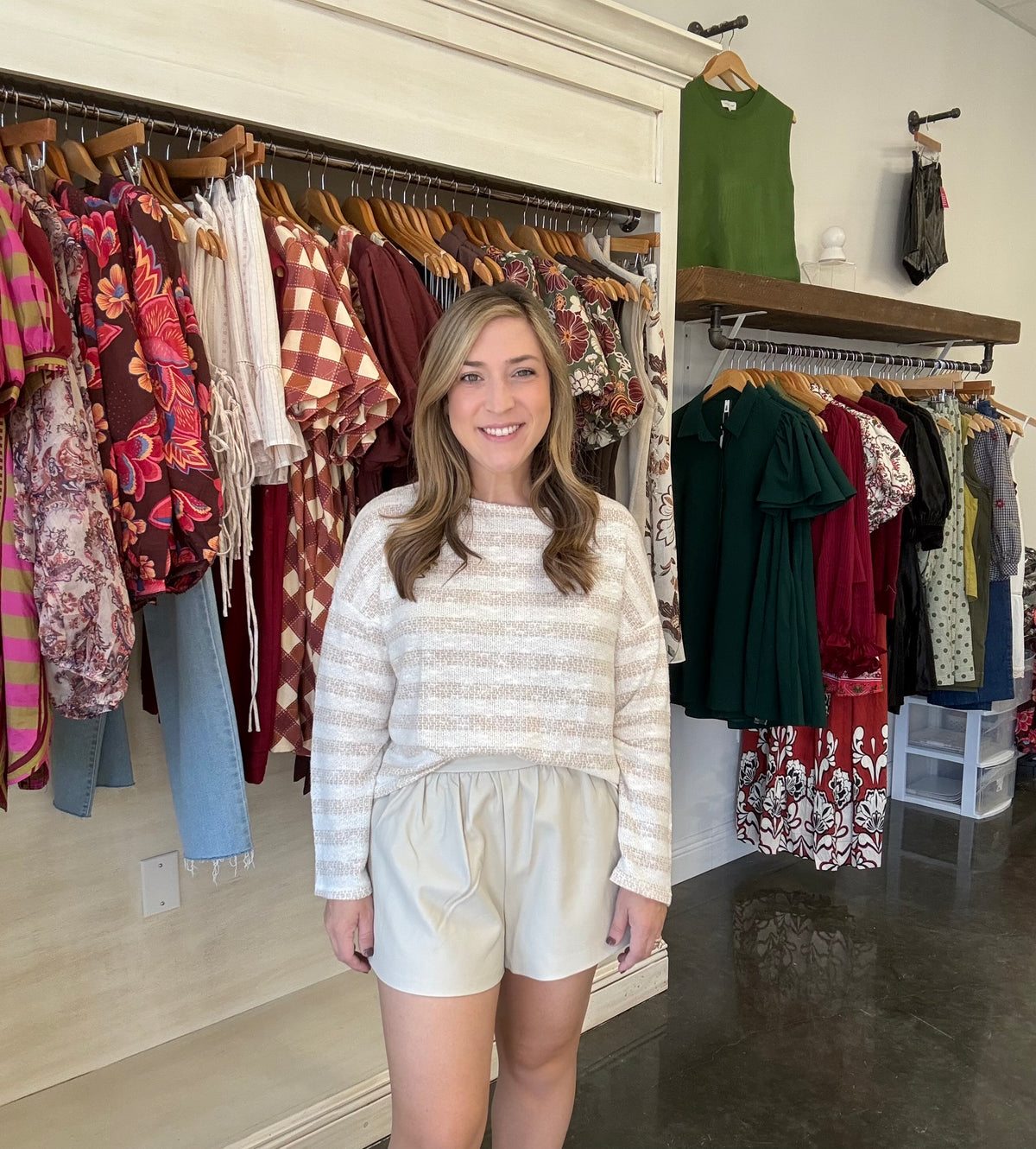 Billie Stripe Sweater