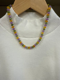 Mardi Gras Beaded Necklace