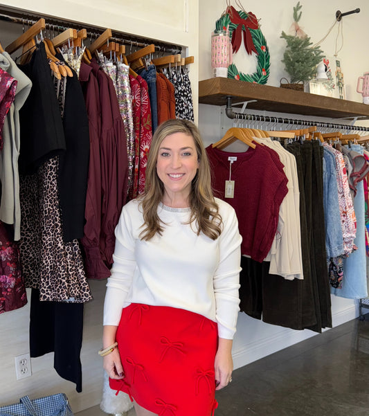 Red Bow Skirt