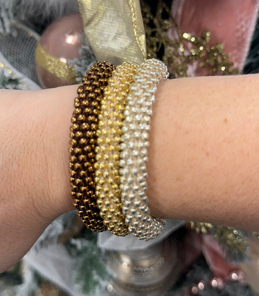 Beaded Crochet Bracelets