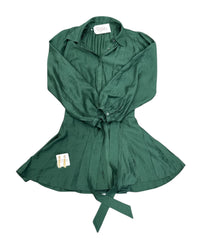 Hunter Green Button Down Dress