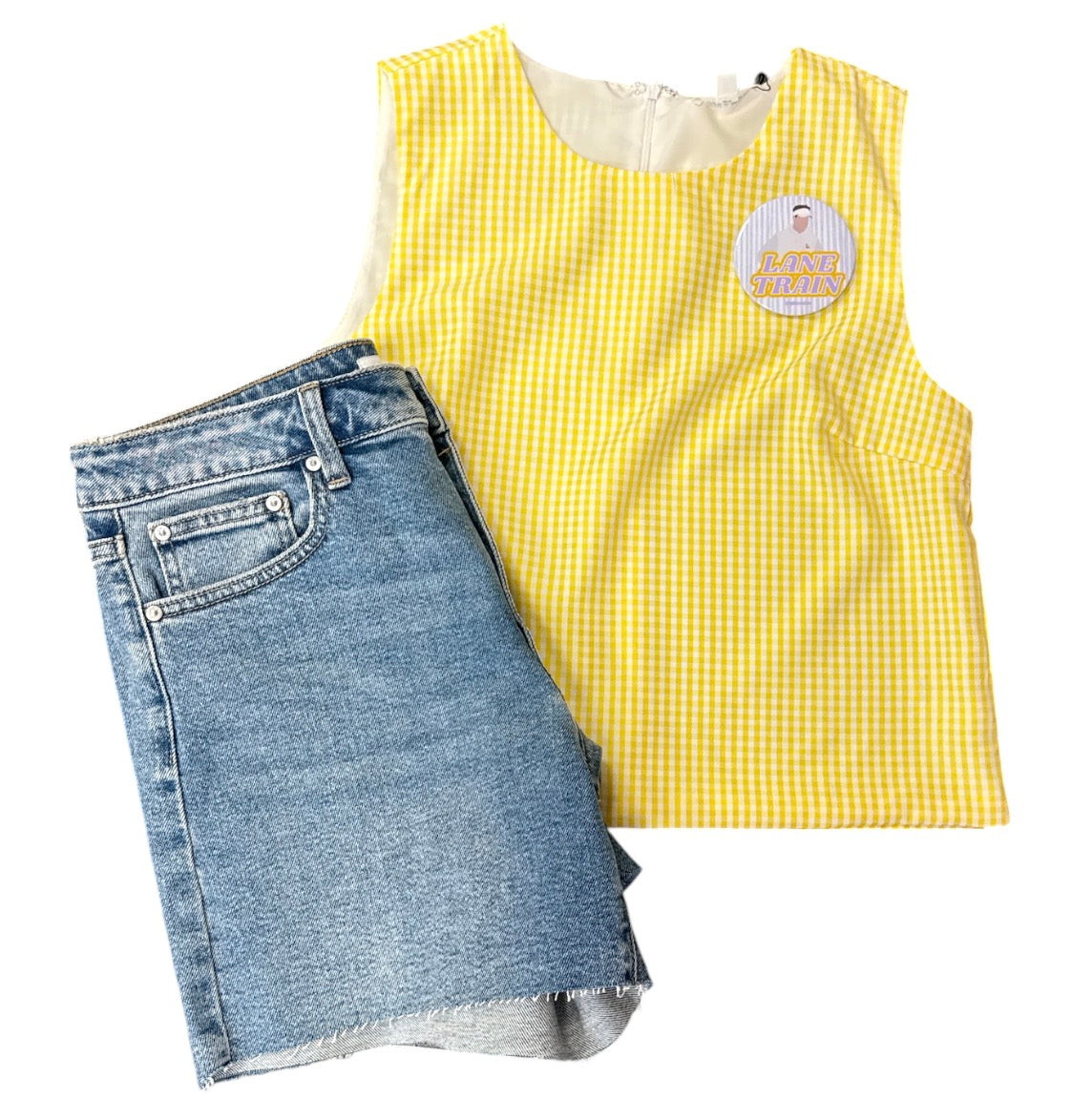 Lemon sleeveless top