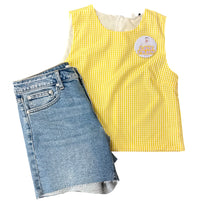 Lemon sleeveless top