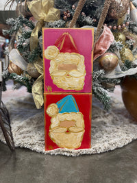 Painted Santa picture