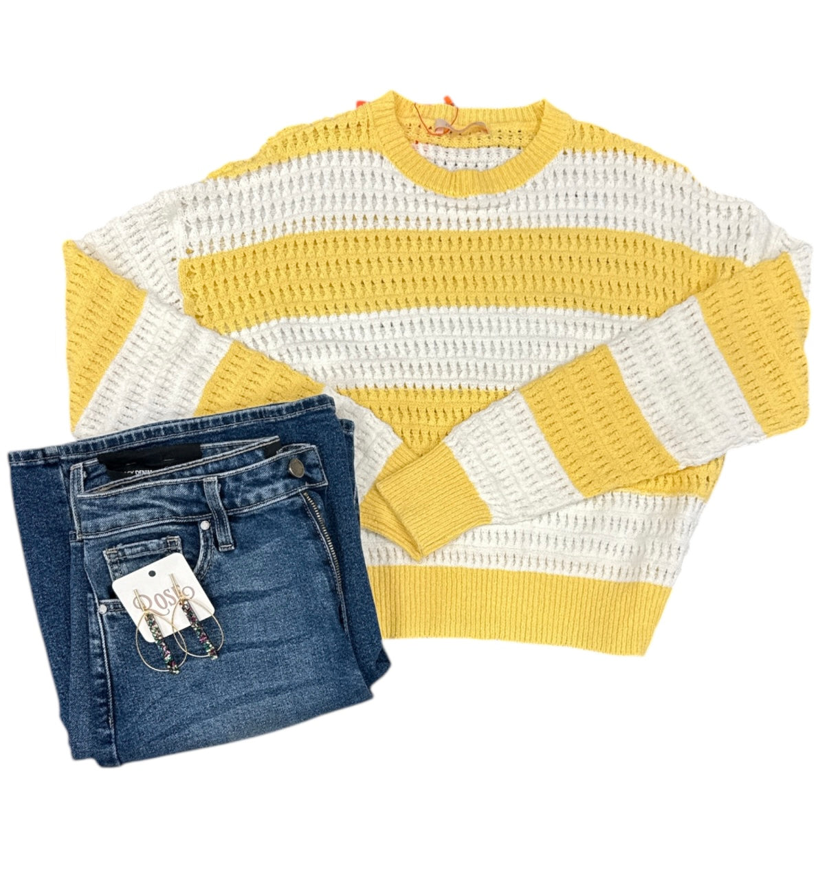 Spring Stripe Sweater