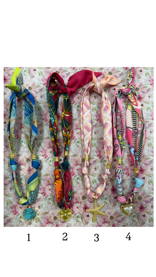 Summer Scarf Necklace