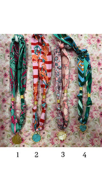 Summer Scarf Necklace