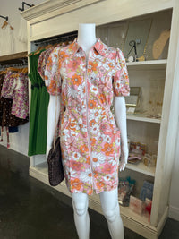Fall Floral Dress