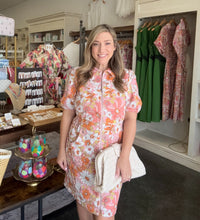 Fall Floral Dress