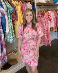 Floral Button Down Dress