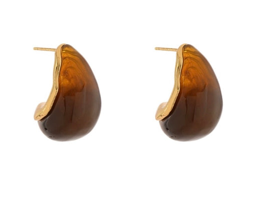 Tortoise earring